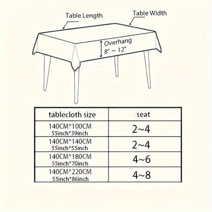 Lace Tablecloth Rectangular French Paisley Pattern - Polyester Washable Table Cover for Dining Table Coffee Table, Elegant Home Decor Christmas Holiday Decoration, Multiple Sizes 55x39 55x71 55x87 Inch