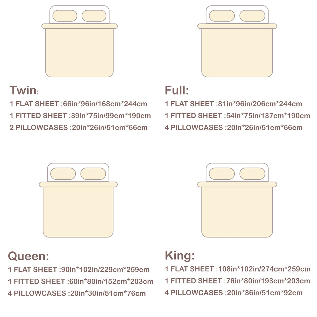 Microfiber Bed Sheets Set 6 Piece Hotel Grade 18" Deep Pocket, Breathable Soft Bedding Twin Full Queen King, 100 GSM All-Season Comfort, Machine Washable Fitted Sheet Flat Sheet Pillowcases, 12 Colors