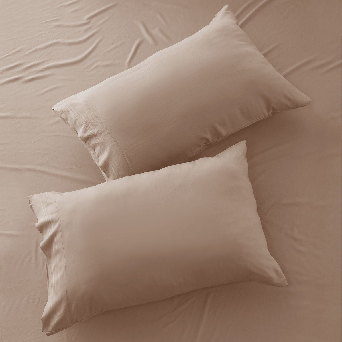 Soft Microfiber Bed Sheet Set 4-Piece 1800 Series 16 Inch Deep Pocket Hotel Luxury Cooling Sheets with Embroidered Pillowcases, Fade & Shrink Resistant, Twin to Cal King, 20 Colors