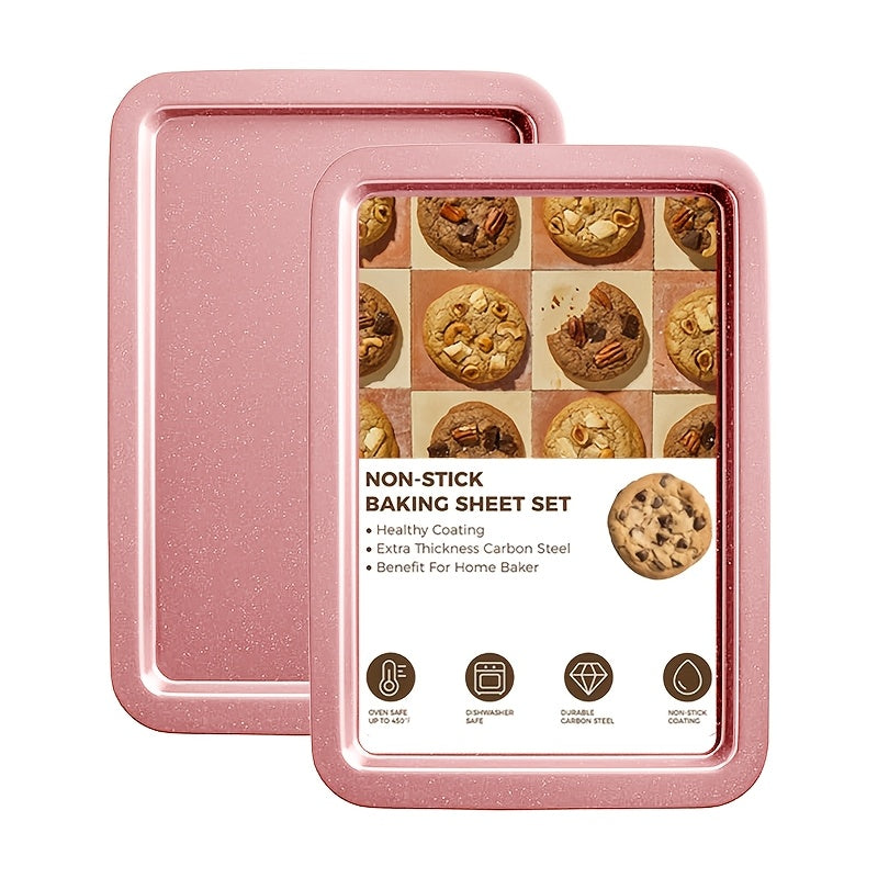 Nonstick Bakeware Set with Baking Pans – Oven-Safe Baking Sheets, Cake Pan, Muffin Pan, Loaf Pan, Roast Pan & Cookie Sheet – Complete Kitchen Baking Supplies with Rack, Whisks & Spatulas (2–24pcs)