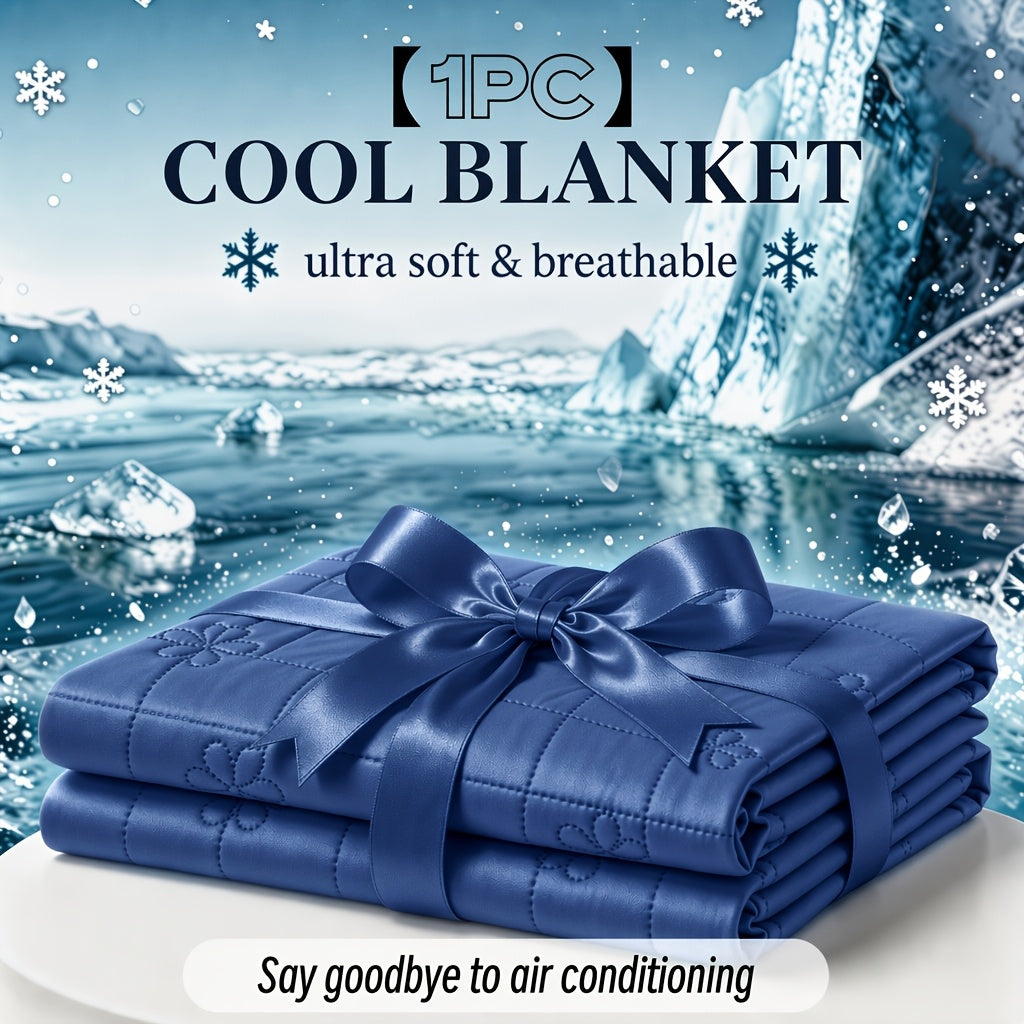Bamboo Cooling Blanket for Hot Sleepers, Double-Sided Cooling Fabric Throw Twin Queen King, Breathable Soft Lightweight Summer Blanket for Night Sweats, Machine Washable Bamboo Fiber Blanket Multiple Colors