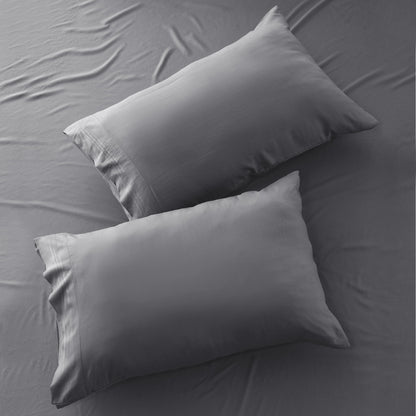 Soft Microfiber Bed Sheet Set 4-Piece 1800 Series 16 Inch Deep Pocket Hotel Luxury Cooling Sheets with Embroidered Pillowcases, Fade & Shrink Resistant, Twin to Cal King, 20 Colors