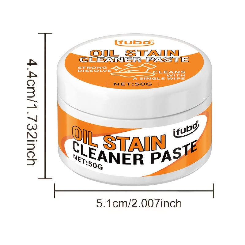 Kitchen Cabinet Cleaner Oil Stain Remover with Sponge, Heavy-Duty Degreaser for Wooden Shelves & White Furniture, Yellowing Removal & Furniture Refurbishing Agent for Home Kitchen