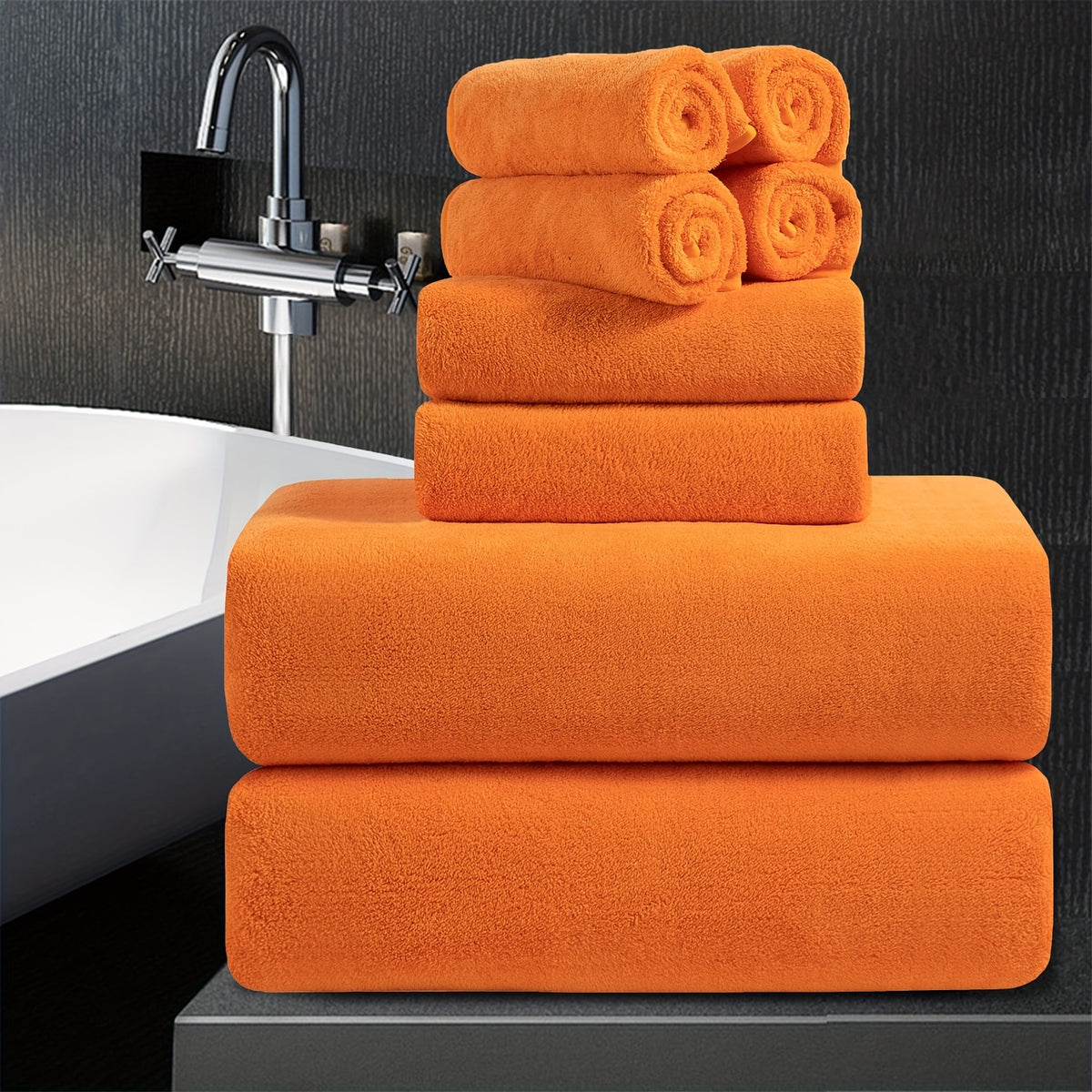 750GSM Extra Large Bath Towels Set 8-Pack 35x70 Inch – Oversized Luxury Bath Sheets Ultra-Soft Thick Highly Absorbent Fast Dry Towels for Bathroom Gym Spa Daily Use