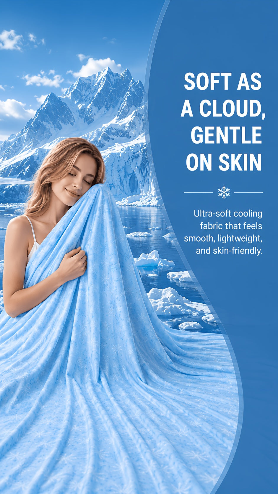 Cooling Blanket for Hot Sleepers Double Layer Cool Touch Summer Throw Lightweight Breathable Blanket for Bed Couch Sofa RV Travel Warm Nights Multiple Colors Sizes 50x70 60x90 90x90 108x90