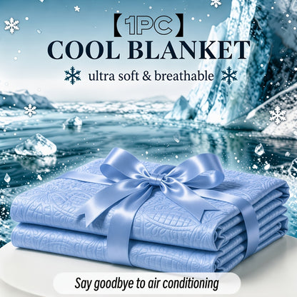 Bamboo Cooling Blanket for Hot Sleepers, Double-Sided Cooling Fabric Throw Twin Queen King, Breathable Soft Lightweight Summer Blanket for Night Sweats, Machine Washable Bamboo Fiber Blanket Multiple Colors