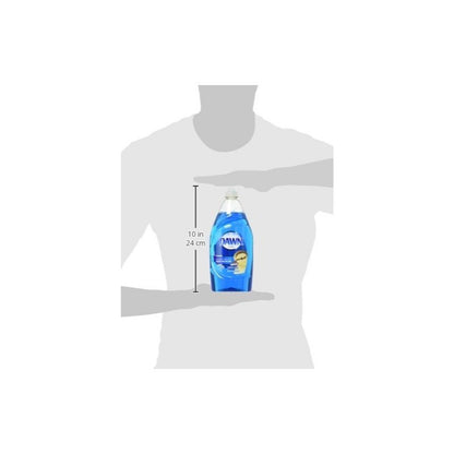Dawn Dish Soap 2 Pack 18 fl oz Bigger Size, Original Scent Dishwashing Liquid Soap for Grease Cutting, Hand Gentle Formula, Value Bundle for Kitchen Cleaning