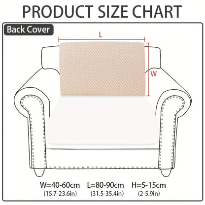 Stretch Jacquard Sofa Cover Non-Slip Elastic Furniture Protector for 1 2 3 4 Seater & L-Shaped Sectional Sofa – Wear-Resistant Polyester Slipcover, Machine Washable, Living Room Bedroom, 5 Colors