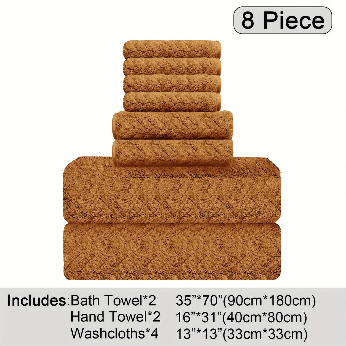Oversized Bath Towel Set Microfiber XL – Super Absorbent Quick Dry Extra Large Bath Sheets for Family & Hotel, Soft Plush Shower Towels, 4-Piece & 8-Piece Sets, Multiple Colors & Patterns