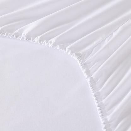 Microfiber Bed Sheets Set 6 Piece Hotel Grade 18" Deep Pocket, Breathable Soft Bedding Twin Full Queen King, 100 GSM All-Season Comfort, Machine Washable Fitted Sheet Flat Sheet Pillowcases, 12 Colors