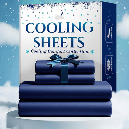 Bamboo Bed Sheet Set 3-4 Piece 4000TC Extra Deep Pocket 20 Inch Luxury Soft Cooling Sheets for Hot Sleepers Wrinkle Shrink Resistant Fitted Flat Sheet Pillowcases Twin Full Queen King 12 Colors