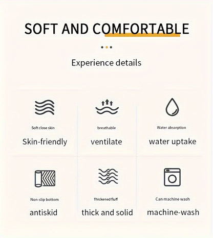 Fluffy Area Rug Non-Slip Soft Plush Carpet for Living Room Bedroom Kitchen Bathroom – Modern Home Decor Floor Mat Easy to Clean – Multiple Sizes & Colors Coffee Gray Black