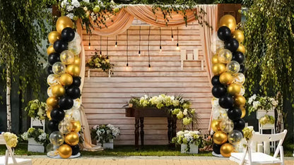 Balloon Column Stand Kit Set of 2 - 7Ft Adjustable Metal Telescopic Pillar Balloon Arch Stand for Birthday Party, Wedding, Graduation, Halloween & Christmas Decorations