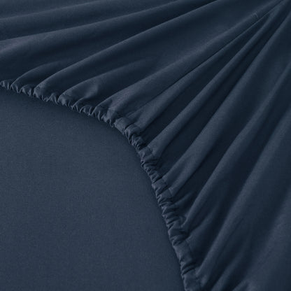 Microfiber Bed Sheets Set 6 Piece Hotel Grade 18" Deep Pocket, Breathable Soft Bedding Twin Full Queen King, 100 GSM All-Season Comfort, Machine Washable Fitted Sheet Flat Sheet Pillowcases, 12 Colors