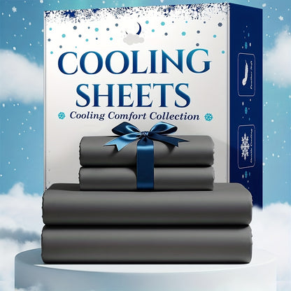 Bamboo Bed Sheet Set 3-4 Piece 4000TC Extra Deep Pocket 20 Inch Luxury Soft Cooling Sheets for Hot Sleepers Wrinkle Shrink Resistant Fitted Flat Sheet Pillowcases Twin Full Queen King 12 Colors
