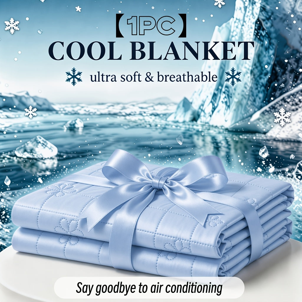 Bamboo Cooling Blanket for Hot Sleepers, Double-Sided Cooling Fabric Throw Twin Queen King, Breathable Soft Lightweight Summer Blanket for Night Sweats, Machine Washable Bamboo Fiber Blanket Multiple Colors