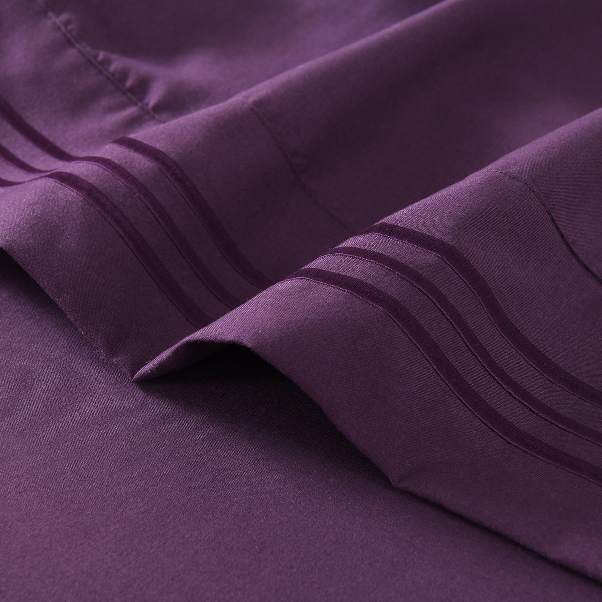 Microfiber Bed Sheets Set 6 Piece Hotel Grade 18" Deep Pocket, Breathable Soft Bedding Twin Full Queen King, 100 GSM All-Season Comfort, Machine Washable Fitted Sheet Flat Sheet Pillowcases, 12 Colors
