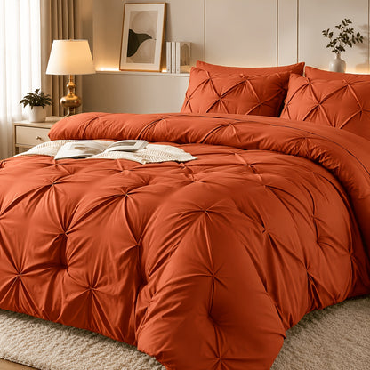 Bedding Comforter Set 30+ Colors All Season – Diamond Quilted Down Alternative Comforter with Pillowcases, Soft Lightweight Breathable Microfiber Fill, Twin Queen King, 2/3 Piece Bed Set for Bedroom Guest Room Dorm