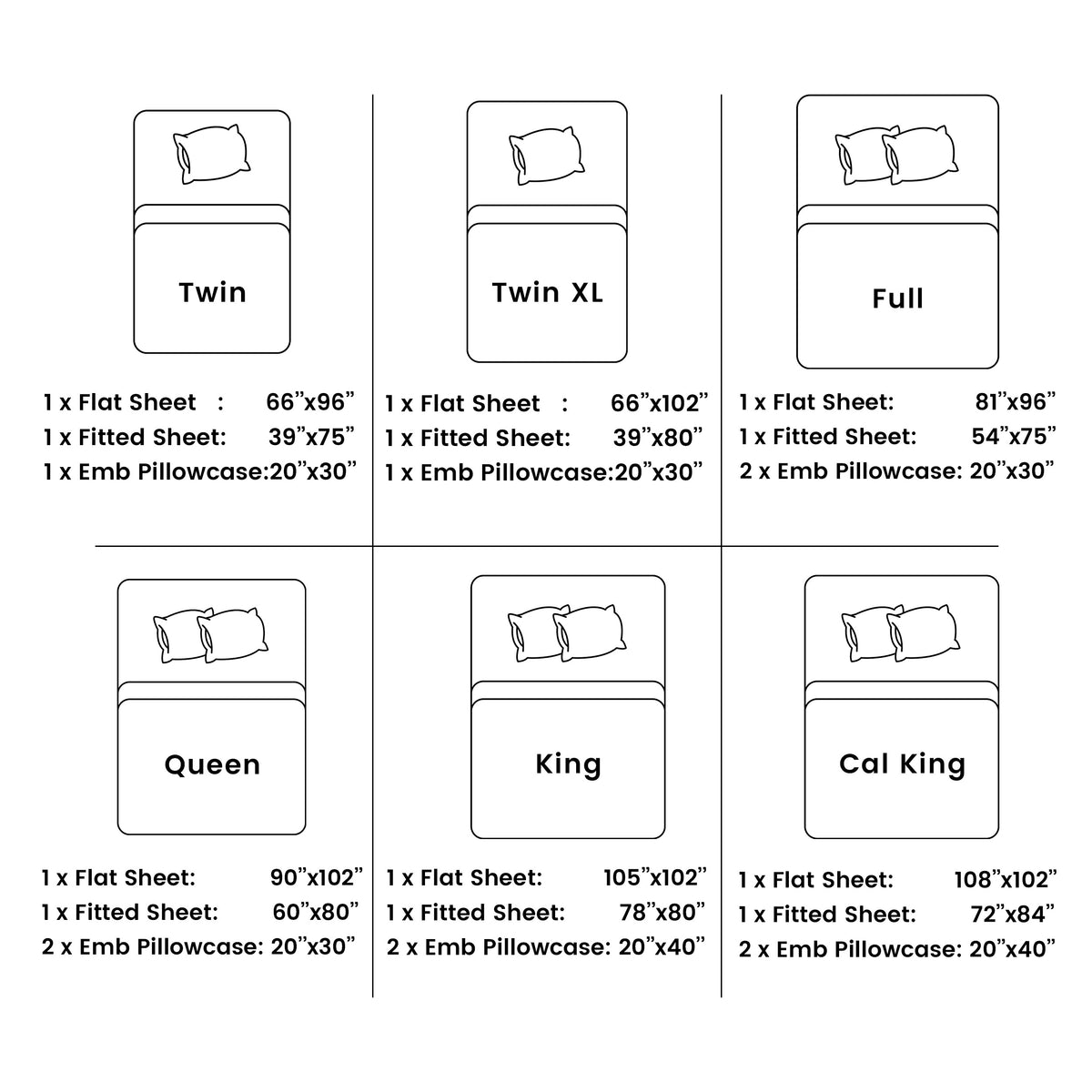 1800 Series Bed Sheets Set 4 Pieces – Brushed Microfiber Deep Pocket Sheet Set with Pillowcases, Cooling & Breathable Bedding for All Seasons, Fade Resistant, Fits Mattresses Up to 16 Inches
