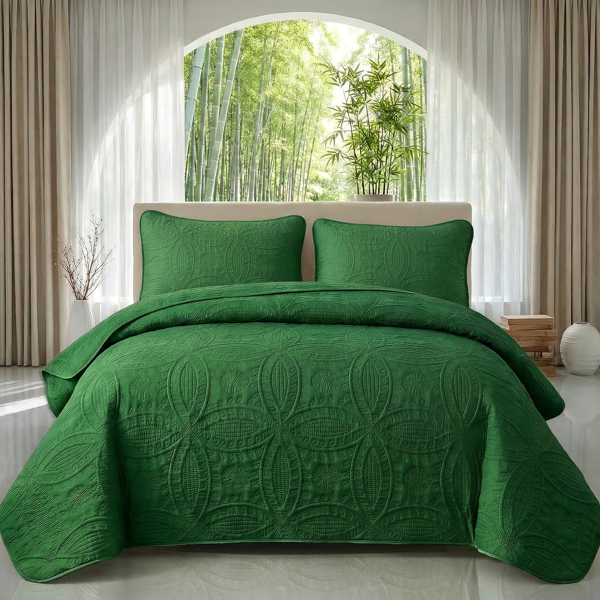 Duvet Cover Set 2/3 Piece Coin Pattern – Soft Skin-Friendly Hypoallergenic Machine Washable Quilt Cover with Pillowcases, Twin Full Queen King, 12 Colors Solid & Plaid Minimalist Bedroom Bedding