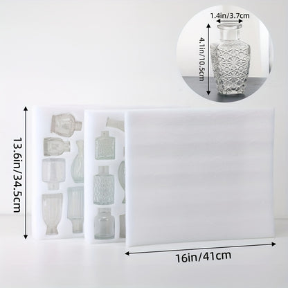 Mini Bud Vases Set 9/12/24/36/54 Pcs Clear Glass Small Flower Vases for Wedding Centerpieces, Birthday Party Anniversary Home Table Decor, Multiple Sizes Bulk Vases for Mother's Day