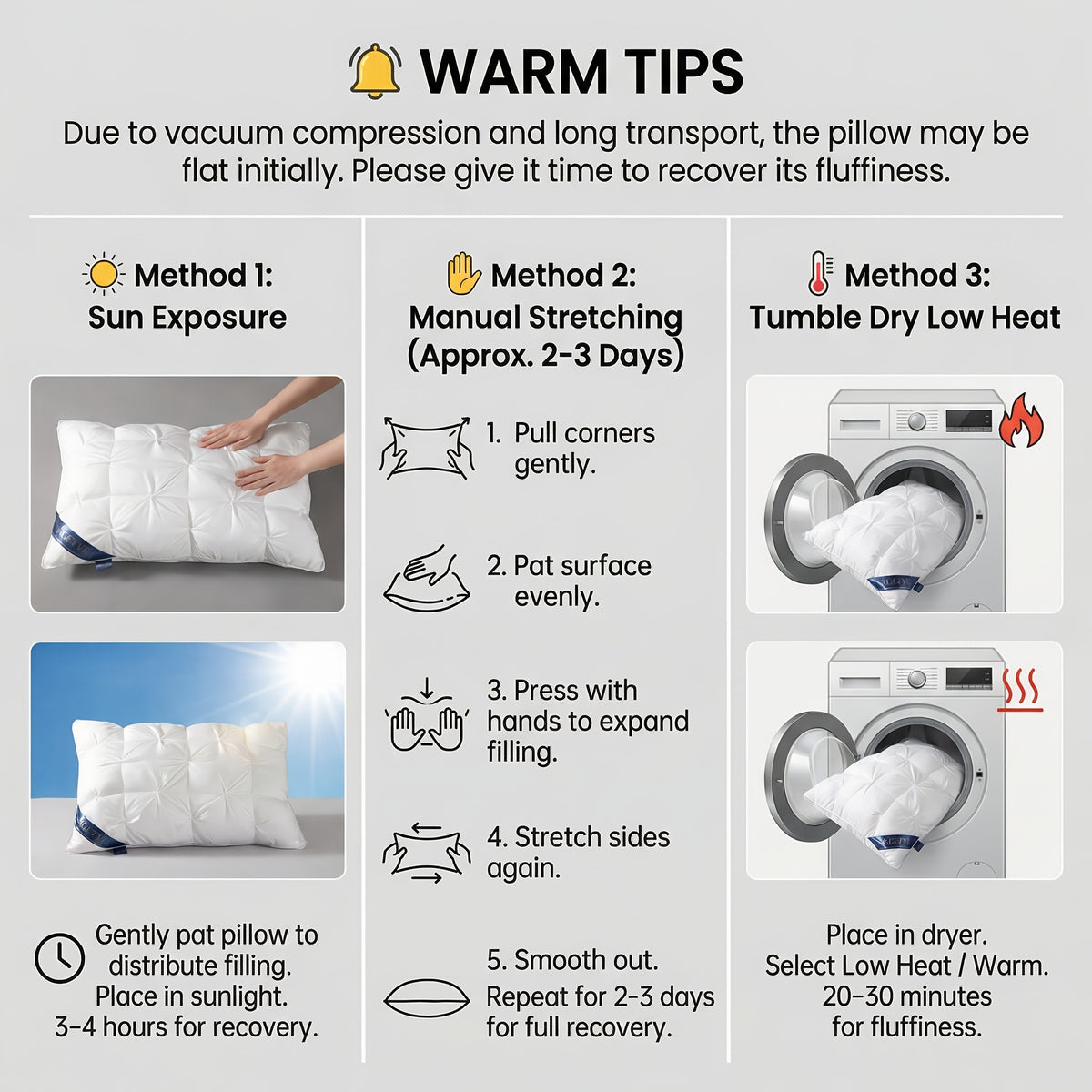 2pcs Luxury Hotel Pillow Set Queen King Size, Deep Sleep Neck Support, High Density Non-Collapse, Cool Breathable, Multiple Colors, Bedroom Sofa Guest Room, Mother's Day Gift