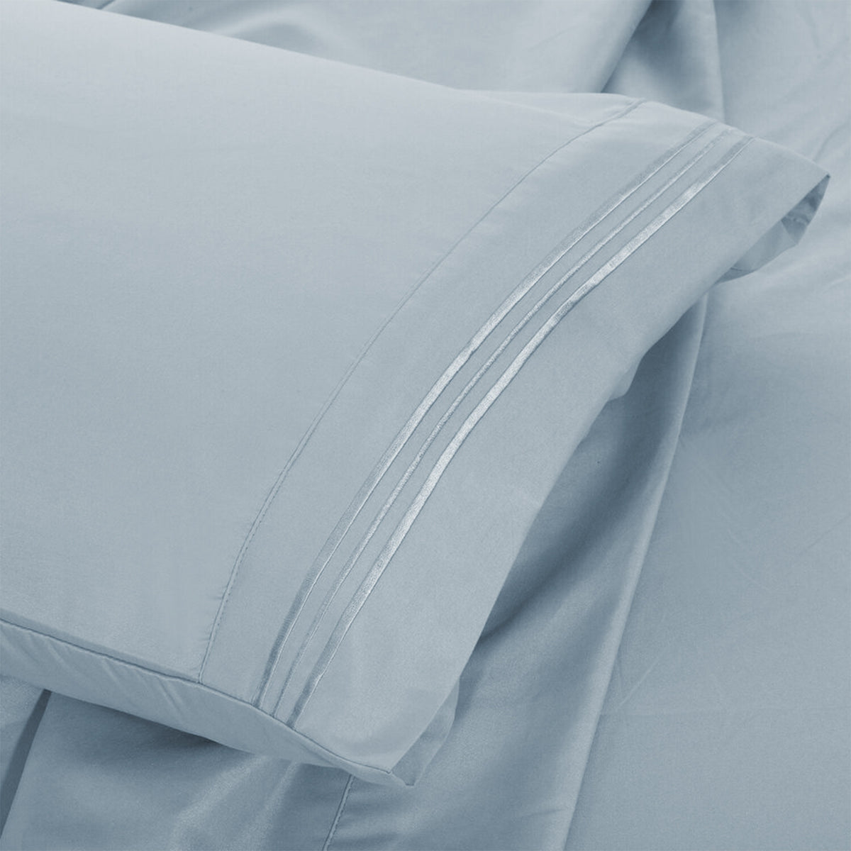 Soft Microfiber Bed Sheet Set 4-Piece 1800 Series 16 Inch Deep Pocket Hotel Luxury Cooling Sheets with Embroidered Pillowcases, Fade & Shrink Resistant, Twin to Cal King, 20 Colors