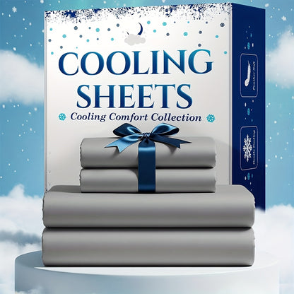 Bamboo Bed Sheet Set 3-4 Piece 4000TC Extra Deep Pocket 20 Inch Luxury Soft Cooling Sheets for Hot Sleepers Wrinkle Shrink Resistant Fitted Flat Sheet Pillowcases Twin Full Queen King 12 Colors