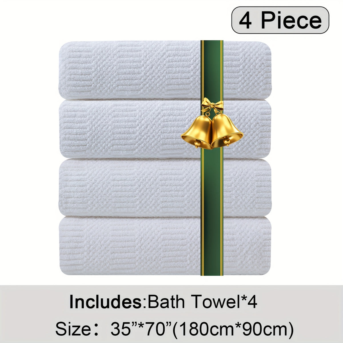 Oversized Bath Towel Set Microfiber XL – Super Absorbent Quick Dry Extra Large Bath Sheets for Family & Hotel, Soft Plush Shower Towels, 4-Piece & 8-Piece Sets, Multiple Colors & Patterns