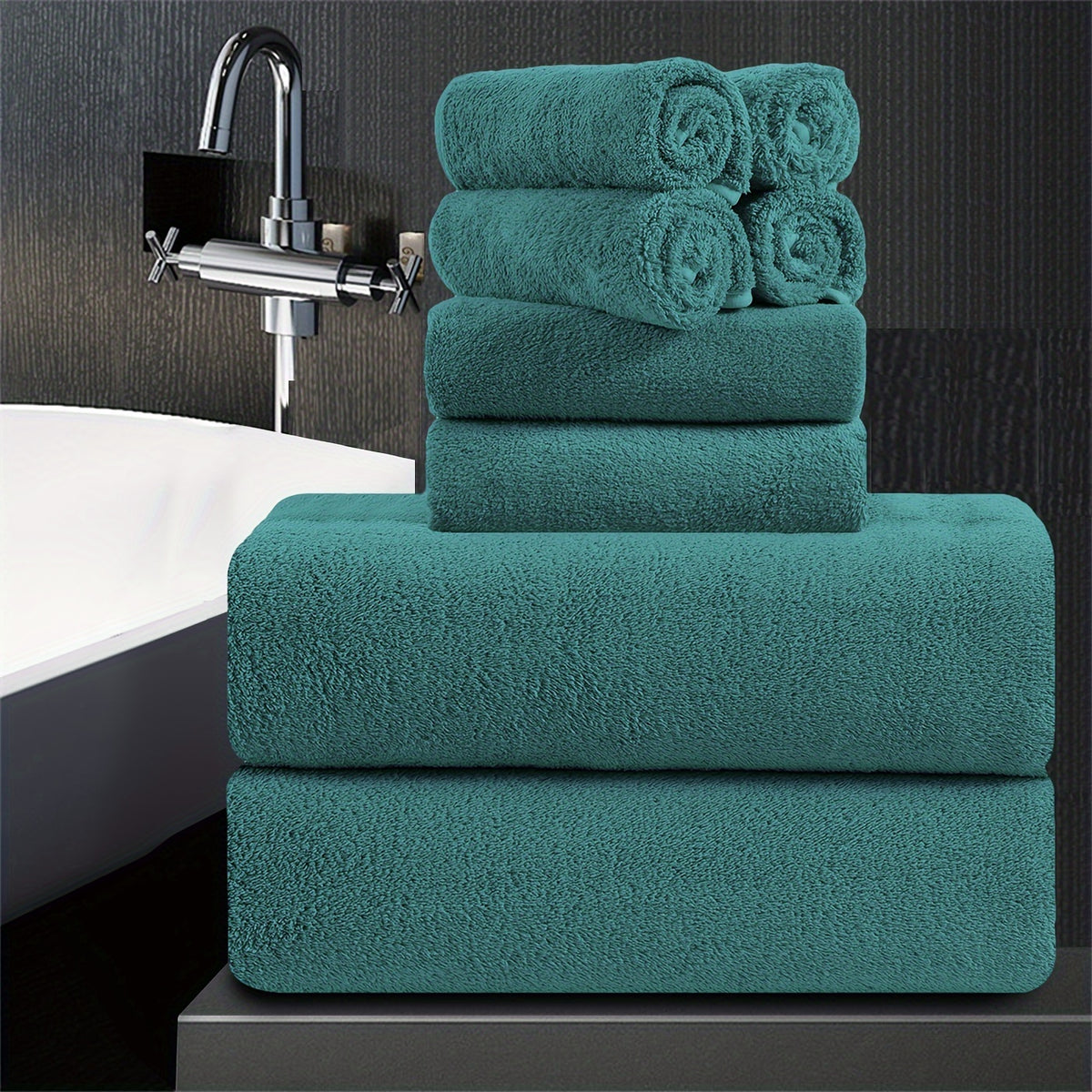 750GSM Extra Large Bath Towels Set 8-Pack 35x70 Inch – Oversized Luxury Bath Sheets Ultra-Soft Thick Highly Absorbent Fast Dry Towels for Bathroom Gym Spa Daily Use