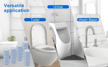 Disposable Toilet Wand Refills 58 or 120 Pack, Toilet Brush Replacement Heads with Upgraded Fiber Bristles, Compatible with Clorox ToiletWand System, Deep Clean Toilet Bowl, Bathtub & Sink