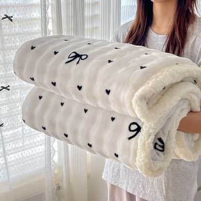 Checkered Pattern Throw Blanket Soft Cozy Fleece Blanket for Bed Sofa Multiple Sizes & Colors Lightweight Warm Blanket for Bedroom Dorm Living Room Home Decor Gift