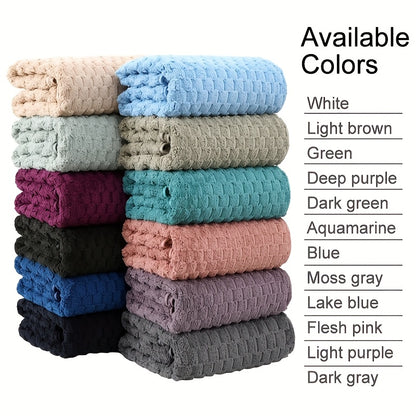 Oversized Bath Towel Set 4-Pack 800GSM Microfiber Extra Large 35"x70" – Ultra Soft Quick-Dry Spa-Grade Towels, Lint-Free, Machine Washable, Beige White Blue Gray for Home, Airbnb & Gifting