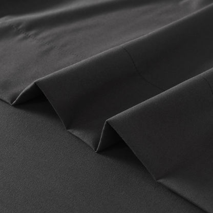 Microfiber Bed Sheets Set 6 Piece Hotel Grade 18" Deep Pocket, Breathable Soft Bedding Twin Full Queen King, 100 GSM All-Season Comfort, Machine Washable Fitted Sheet Flat Sheet Pillowcases, 12 Colors