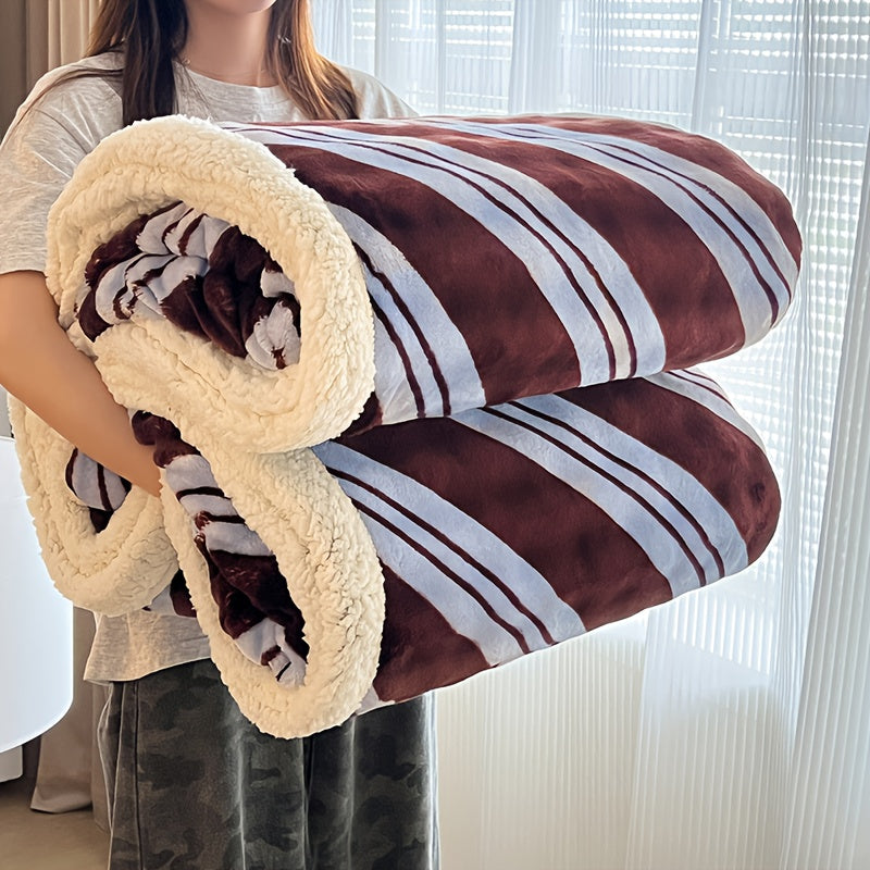 Checkered Pattern Throw Blanket Soft Cozy Fleece Blanket for Bed Sofa Multiple Sizes & Colors Lightweight Warm Blanket for Bedroom Dorm Living Room Home Decor Gift