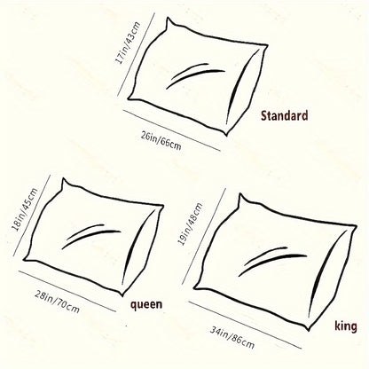 Gusseted Down Alternative Bed Pillows 2 or 4 Pack Standard Queen King Size Supportive Breathable Hotel Luxury Sleep Pillow for Side Stomach Back Sleepers Multiple Colors