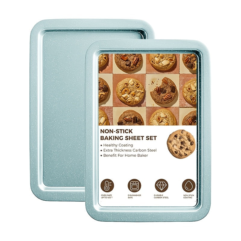 Nonstick Bakeware Set with Baking Pans – Oven-Safe Baking Sheets, Cake Pan, Muffin Pan, Loaf Pan, Roast Pan & Cookie Sheet – Complete Kitchen Baking Supplies with Rack, Whisks & Spatulas (2–24pcs)