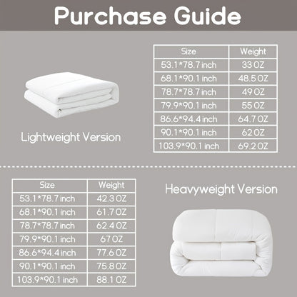 Cooling Comforter Set Queen King Twin - Lightweight Breathable Microfiber Fluffy Bedding with Rhombus Grid, Soft All Season Comforter with Pillowcases, 20 Colors Available