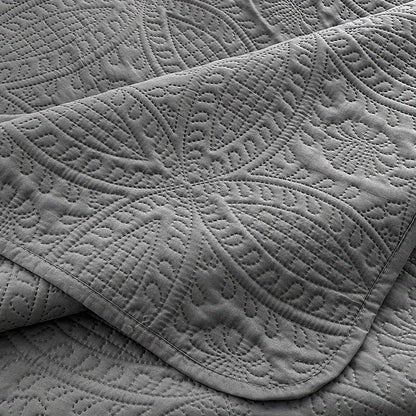 Lightweight Bedspread Coverlet All Season - Soft Breathable Quilted Coin Pattern Blanket for Bed, Non-Slip Reversible Bed Cover for Bedroom, Dorm & Guest Room - Twin Full Queen King, 6 Colors