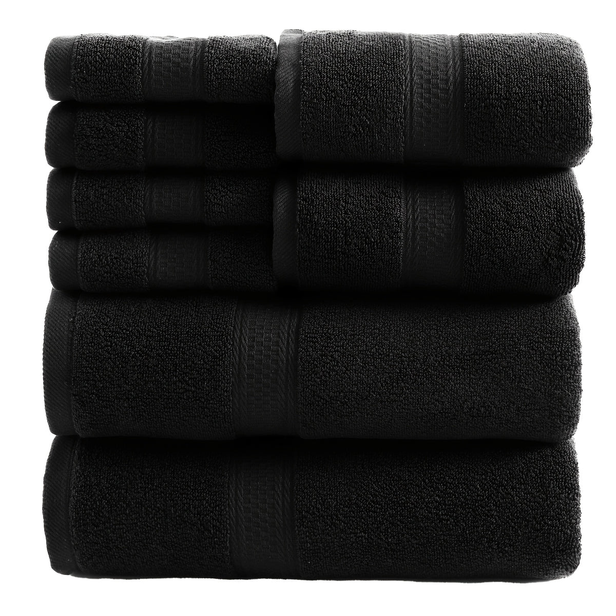 Towel Set 8 Piece & 16 Piece – Soft Absorbent Bath Towels, Hand Towels & Washcloths | Quick Dry Thickened Bathroom Towels for Home Hotel Spa | 12 Colors