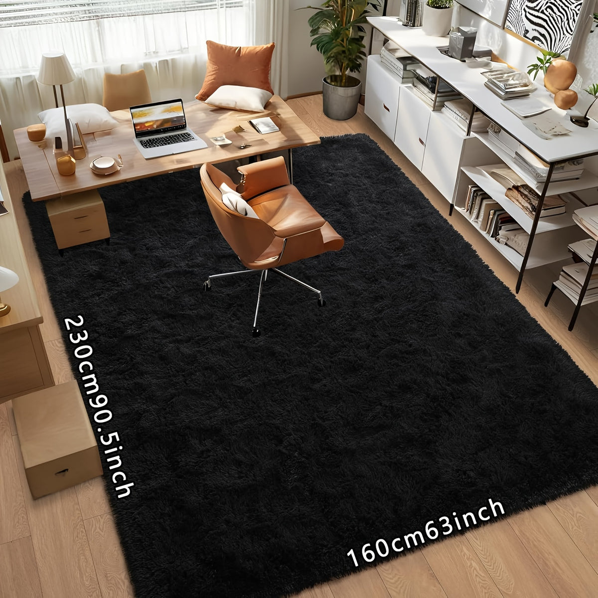 Ultra Soft Plush Tie Dye Area Rug for Living Room & Bedroom – Thick Fluffy Non-Slip Floor Mat, Easy Care, Perfect for Sofa, Coffee Table & Home Decor
