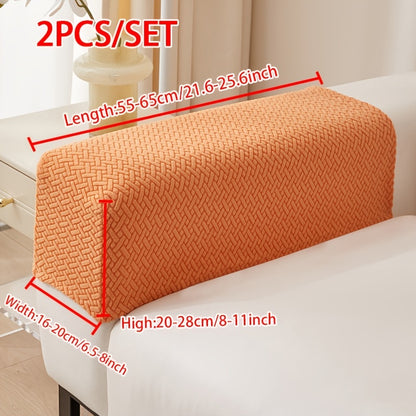 Stretch Jacquard Sofa Cover Non-Slip Elastic Furniture Protector for 1 2 3 4 Seater & L-Shaped Sectional Sofa – Wear-Resistant Polyester Slipcover, Machine Washable, Living Room Bedroom, 5 Colors