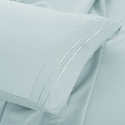 Soft Microfiber Bed Sheet Set 4-Piece 1800 Series 16 Inch Deep Pocket Hotel Luxury Cooling Sheets with Embroidered Pillowcases, Fade & Shrink Resistant, Twin to Cal King, 20 Colors