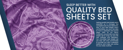 Deep Pocket Fitted Sheet Set 4-Piece Microfiber Soft Brushed Polyester Wrinkle Free Bed Sheets 10 Colors Twin Full Queen King California King