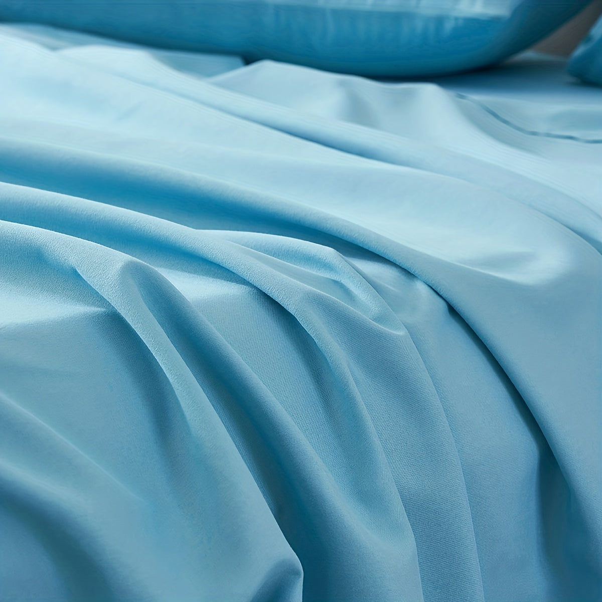 Bed Sheets Set Extra Deep Pocket 500 Thread Count, 3/4 Piece 18 Inch Deep Pocket Fitted Sheet Soft Brushed Microfiber Hotel Luxury Bedding, Wrinkle Free Breathable Bed Sheet Twin Full Queen King