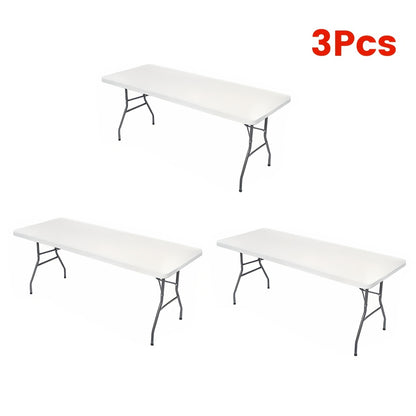 Stretchable Table Covers 6Ft Elastic Spandex Tablecloth Rectangle Washable Polyester Protector for Parties Picnics Weddings Camping Indoor Outdoor