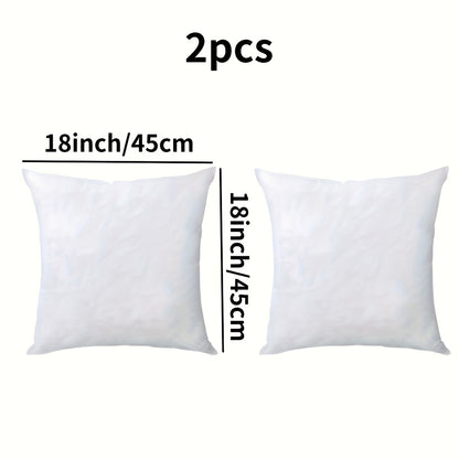 Throw Pillow Inserts Square Filled Cushion Cores 1/2/4 Pack, Soft Pillow Fillers for Living Room Bedroom Sofa Couch Office Home Decoration, 18x18 20x20 22x22 Inch