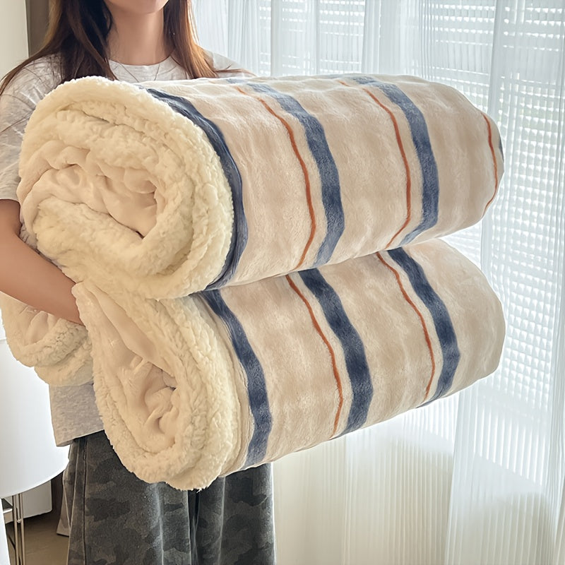 Checkered Pattern Throw Blanket Soft Cozy Fleece Blanket for Bed Sofa Multiple Sizes & Colors Lightweight Warm Blanket for Bedroom Dorm Living Room Home Decor Gift
