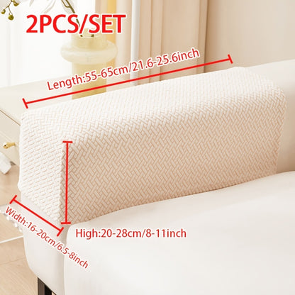 Stretch Jacquard Sofa Cover Non-Slip Elastic Furniture Protector for 1 2 3 4 Seater & L-Shaped Sectional Sofa – Wear-Resistant Polyester Slipcover, Machine Washable, Living Room Bedroom, 5 Colors