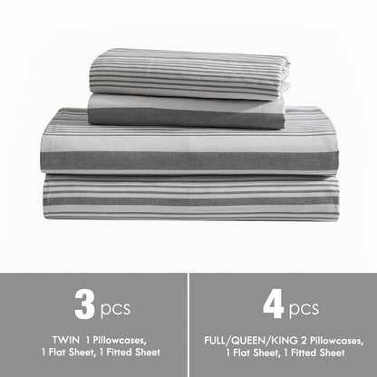 Fitted Sheet Deep Pocket Microfiber - Soft Breathable Cooling Bed Sheet Twin Full Queen King, Wrinkle & Fade Resistant, 14 Colors Available for Bedroom Dorm Guest Room